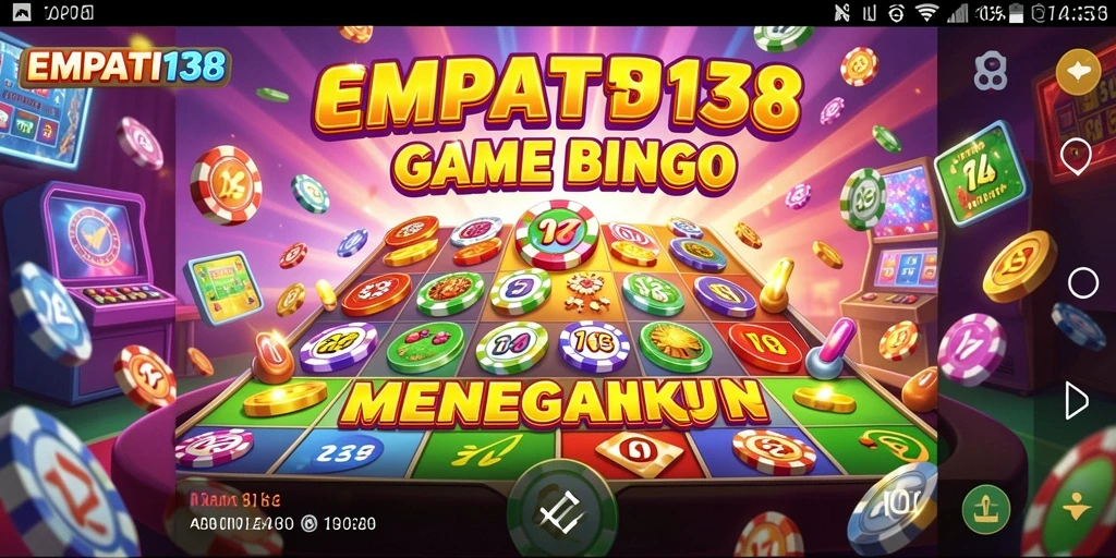 Tampilan menarik dari gameplay Bingo di EMPATI138.