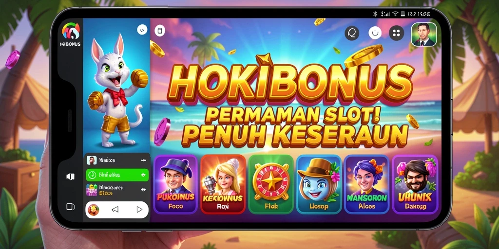 Tampilan menawan dari gameplay HOKIBONUS yang mengasyikkan.