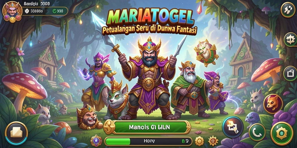 Screenshot gameplay MARIATOGEL menampilkan aksi petualangan seru.