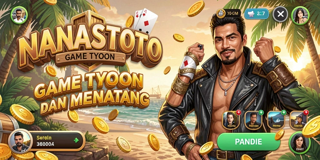Tampilan permainan NANASTOTO yang menarik dan strategi yang mendebarkan.