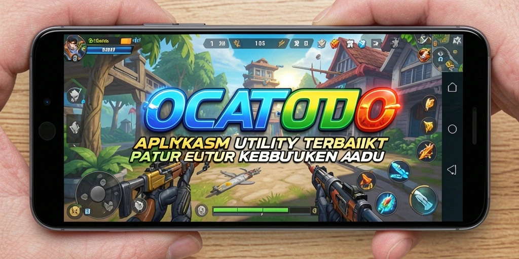 Screenshot OCATOTO menampilkan fitur pengelolaan utilitas.