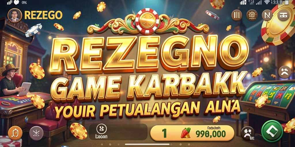 Gameplay menarik dari REZEGO yang menampilkan slot dan permainan meja.