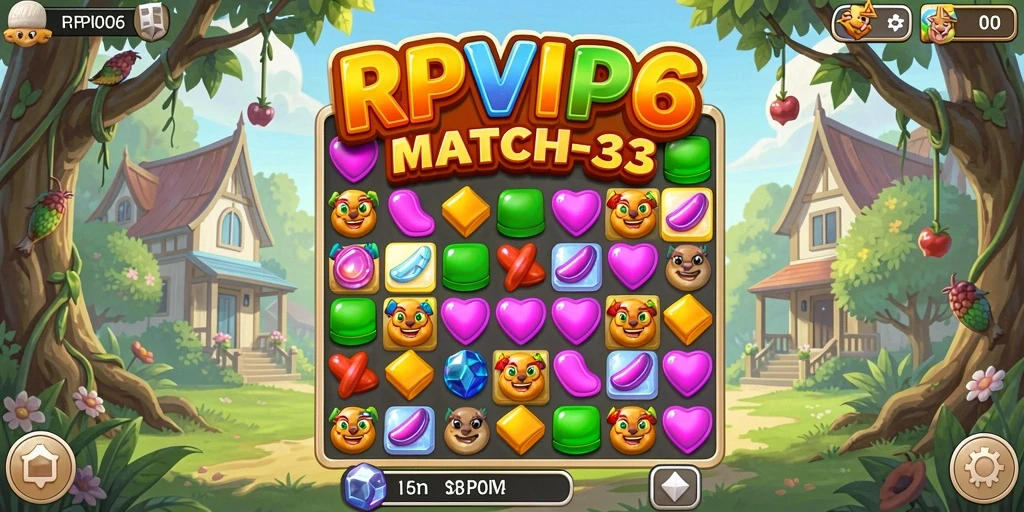 Screenshot menampilkan momen gameplay seru di RPVIP6.