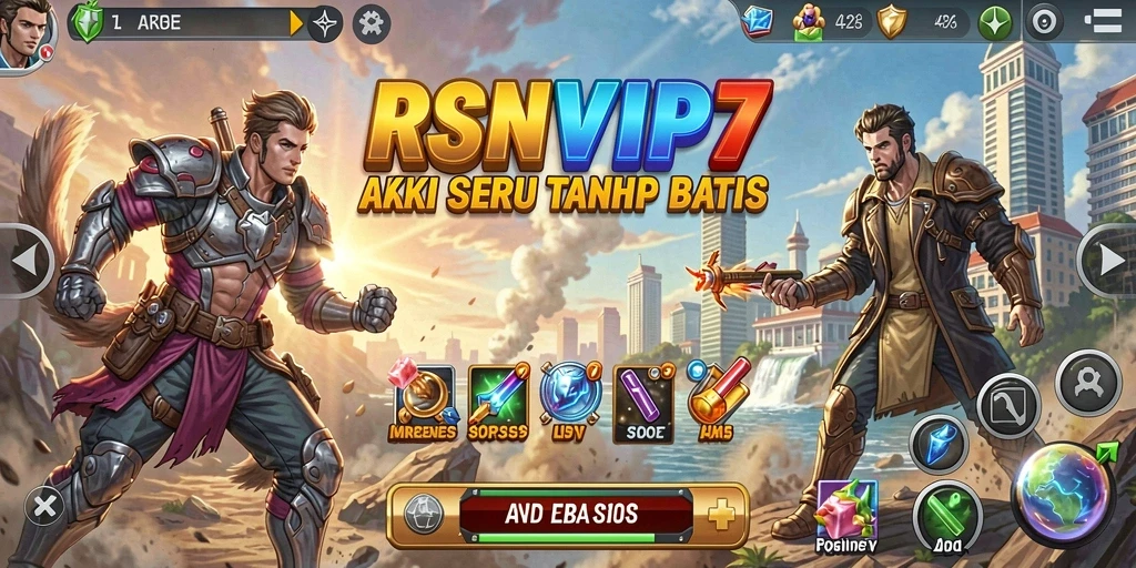 Tampilan gameplay seru dari RSNVIP7 dengan aksi intens.