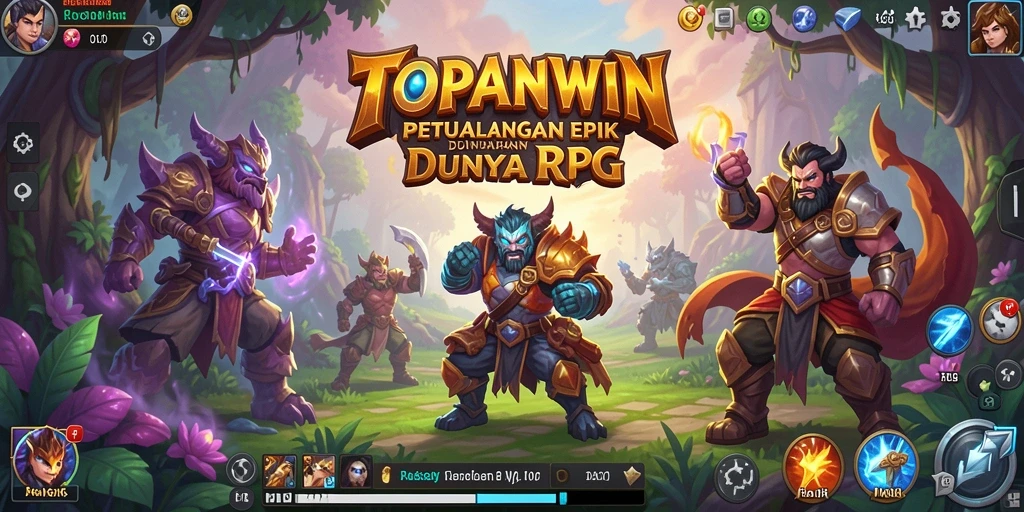 Screenshot gameplay TOPANWIN dengan aksi seru dan karakter menawan.